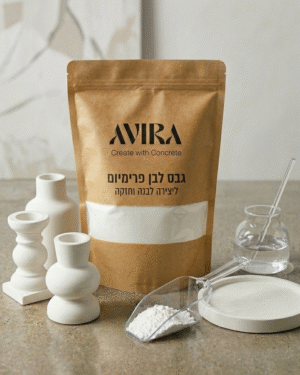 גבס לבן ליצירה